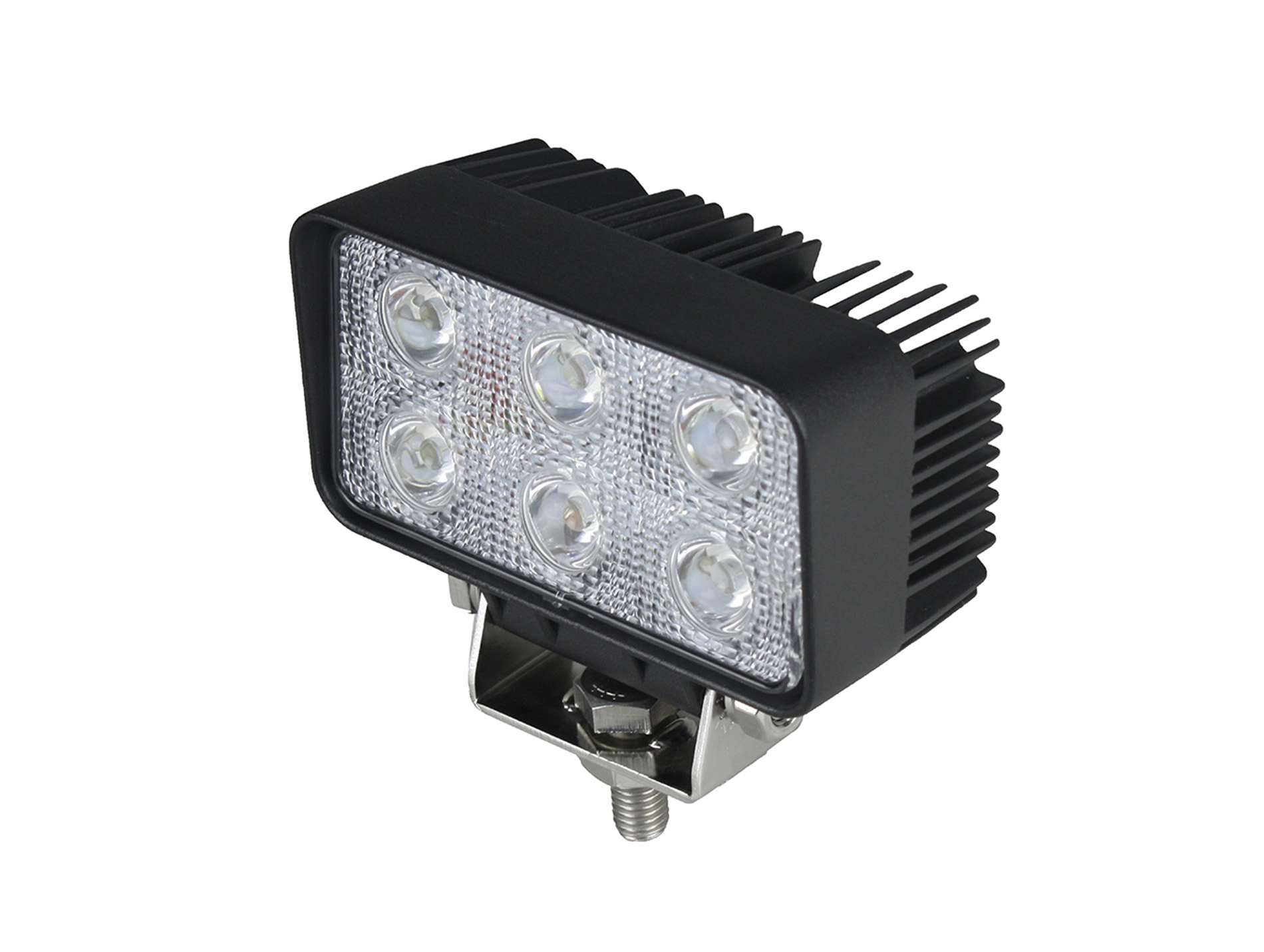 Phare de travail rectangulaire 6 LEDs AGRI LED 18w